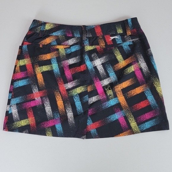 Slazenger Multi Color Golf/Pickleball Active Skirt/Skort Sz 8 - Picture 2 of 13